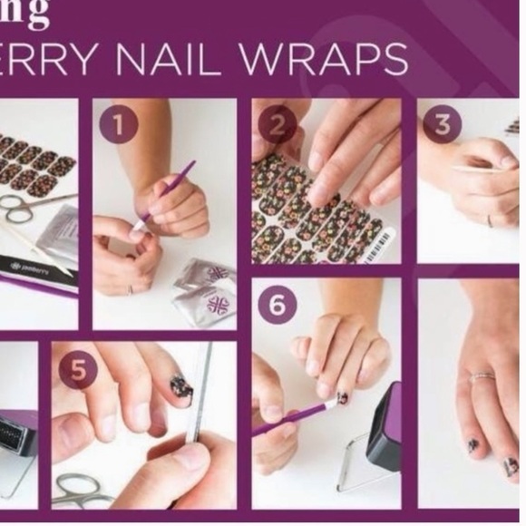 JAMBERRY Glow in the Dark Halloween Mummy Nail Wraps - All Wrapped Up - Picture 11 of 13